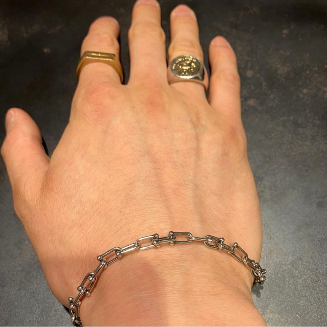 SILVER925 HARDWARE BRACELET/シルバー/ブレスレット