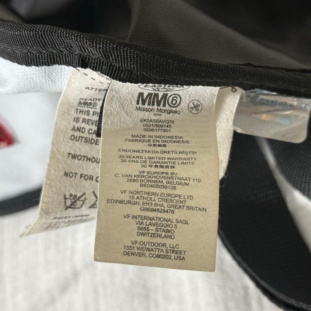 MM6 × EASTPAKリバーシブル ウエストバッグ ボディバッグ マルジェラ