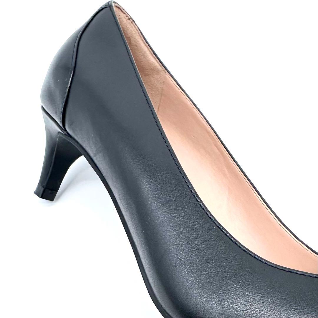 ほぼ未使用✨コールハーン ブレンリー パンプス ヒール 本革 黒 24.5cm位
