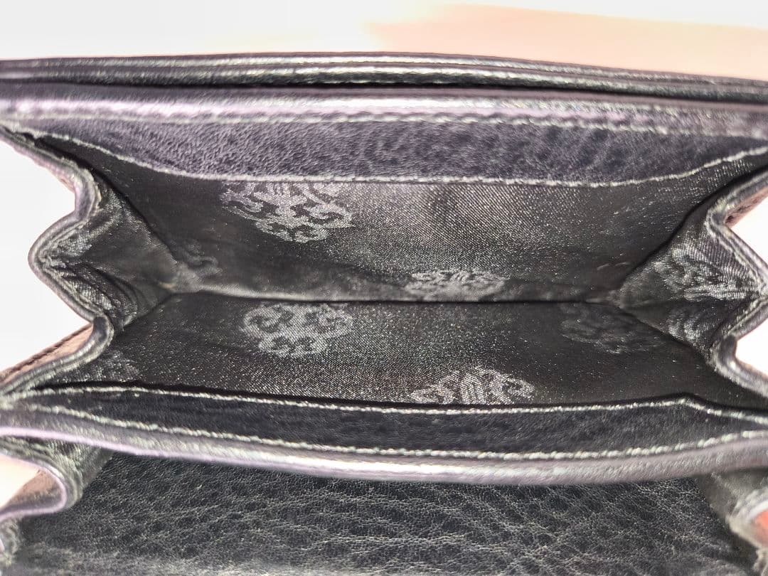 美品 Chrome Hearts クロムハーツ CHプラスボタン タイニー 財布
