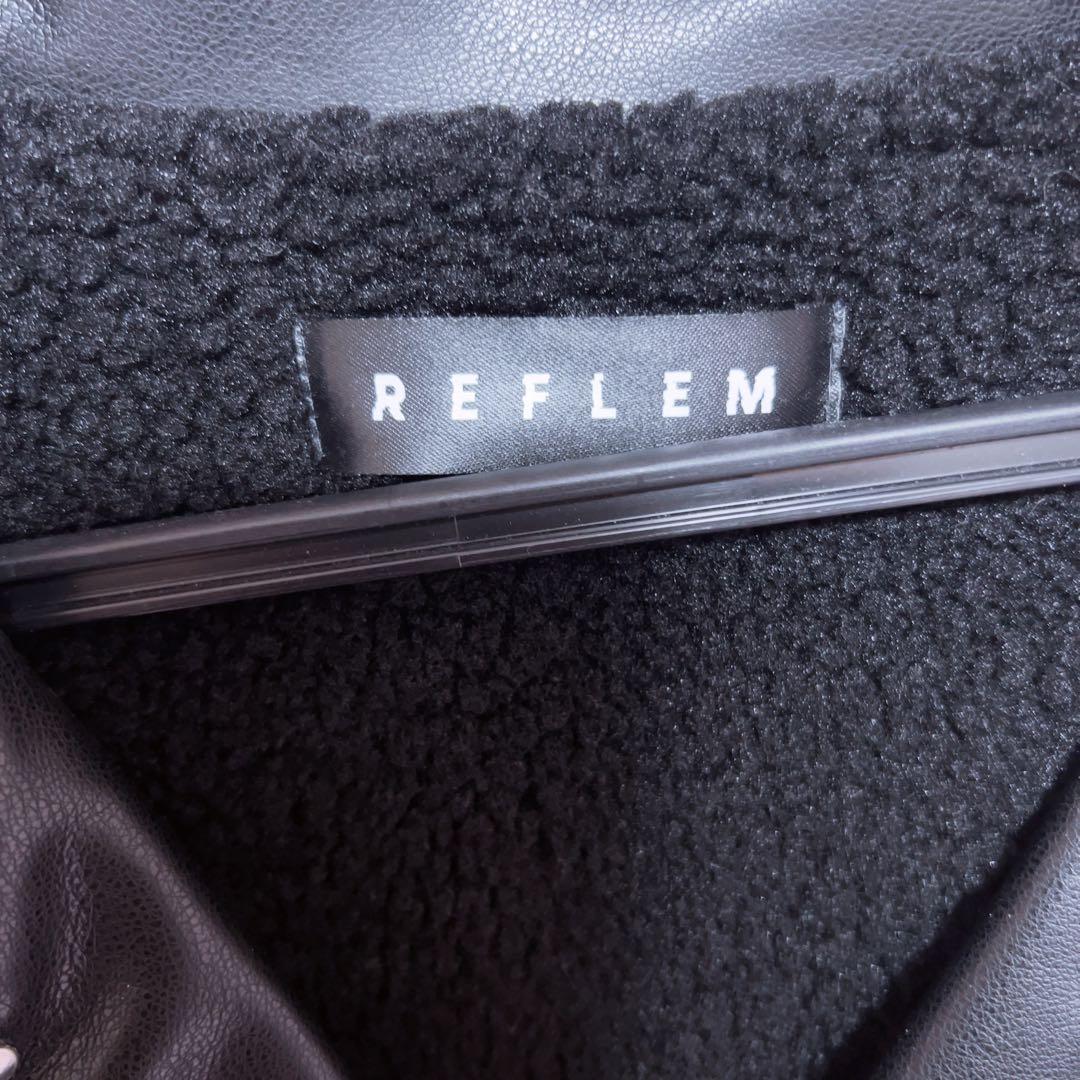 REFLEM レフレム レザージャケット タグ付き
