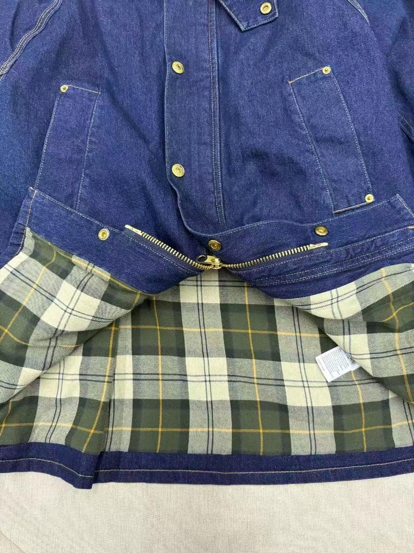 Barbour × Levis ネイビー デニム カバーオールS即日発送