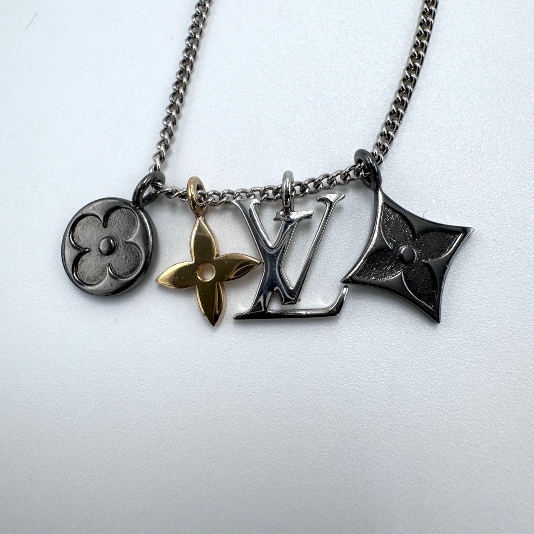 超美品☆ルイヴィトン LV インスティンクト ネックレス M00521 モチーフ