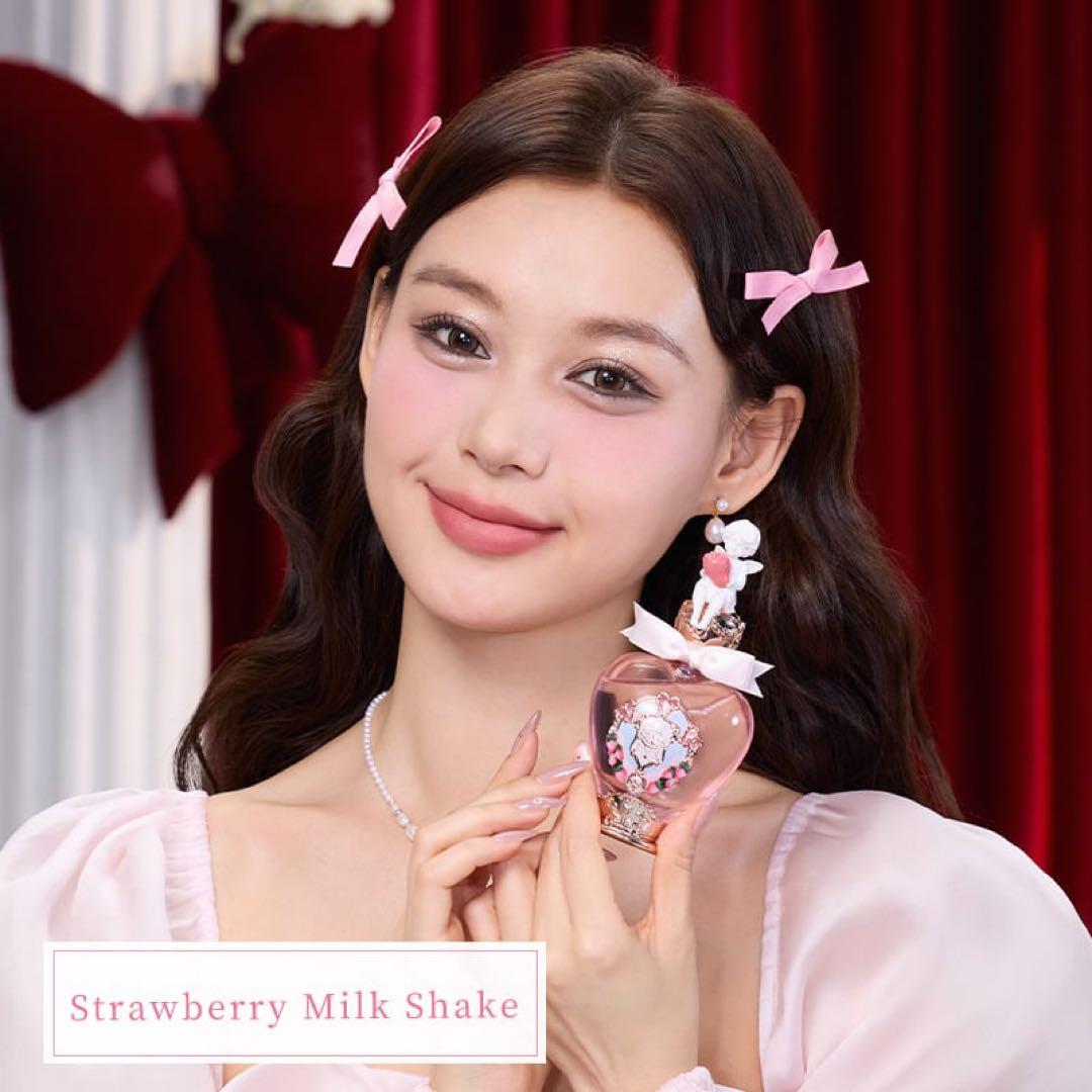 【新品2点セット】フラワーノーズ　ストロベリーキューピッド　パフューム　香水　苺