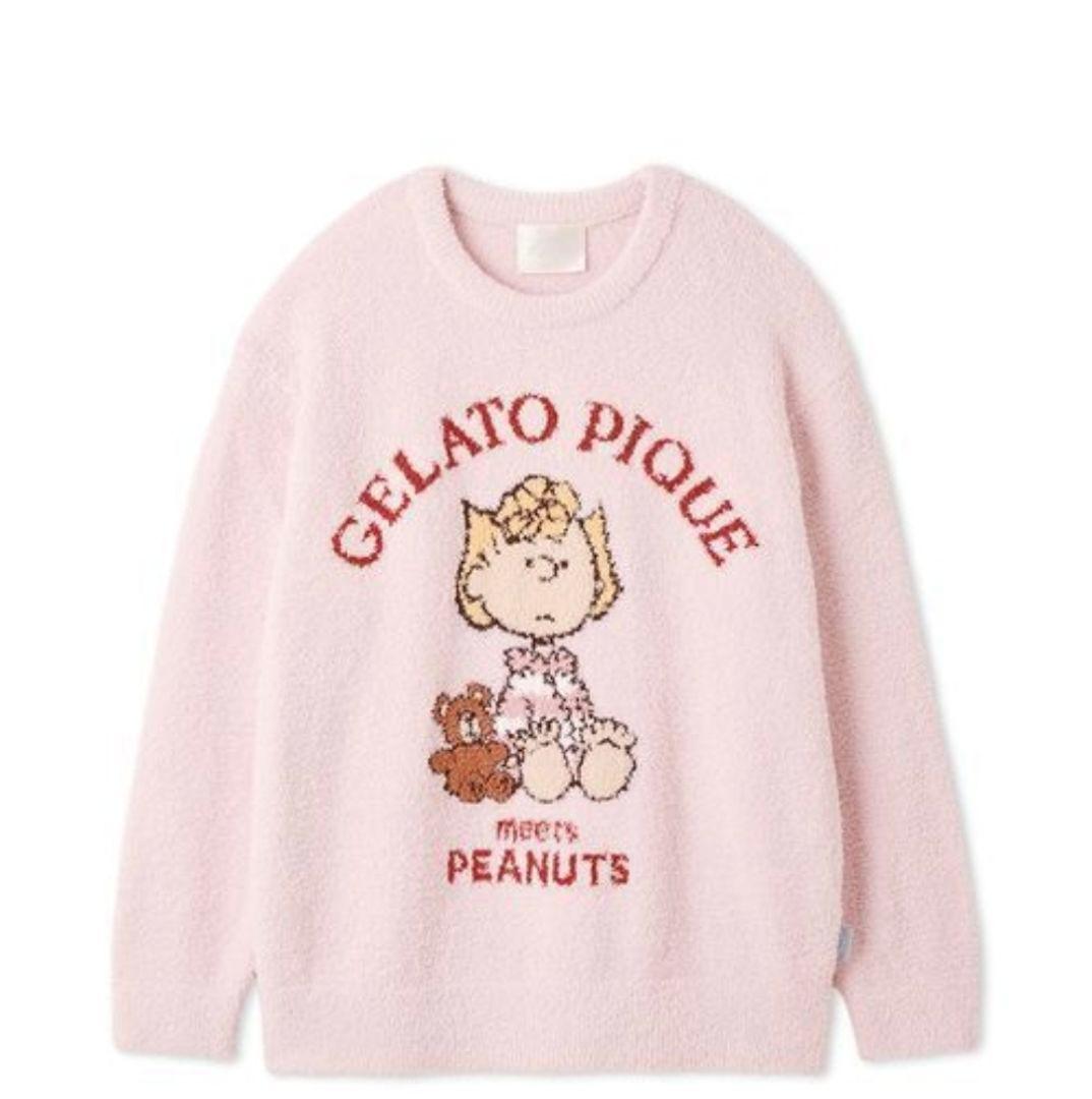 【新品タグ付き】ジェラートピケ【PEANUTS】サリープルオーバー+ロングパンツ