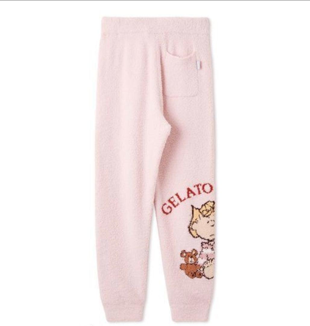 【新品タグ付き】ジェラートピケ【PEANUTS】サリープルオーバー+ロングパンツ