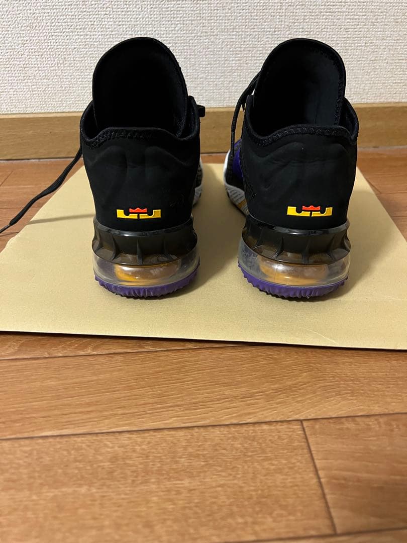 Nike バスケットボールシューズ　ブラック/パープル