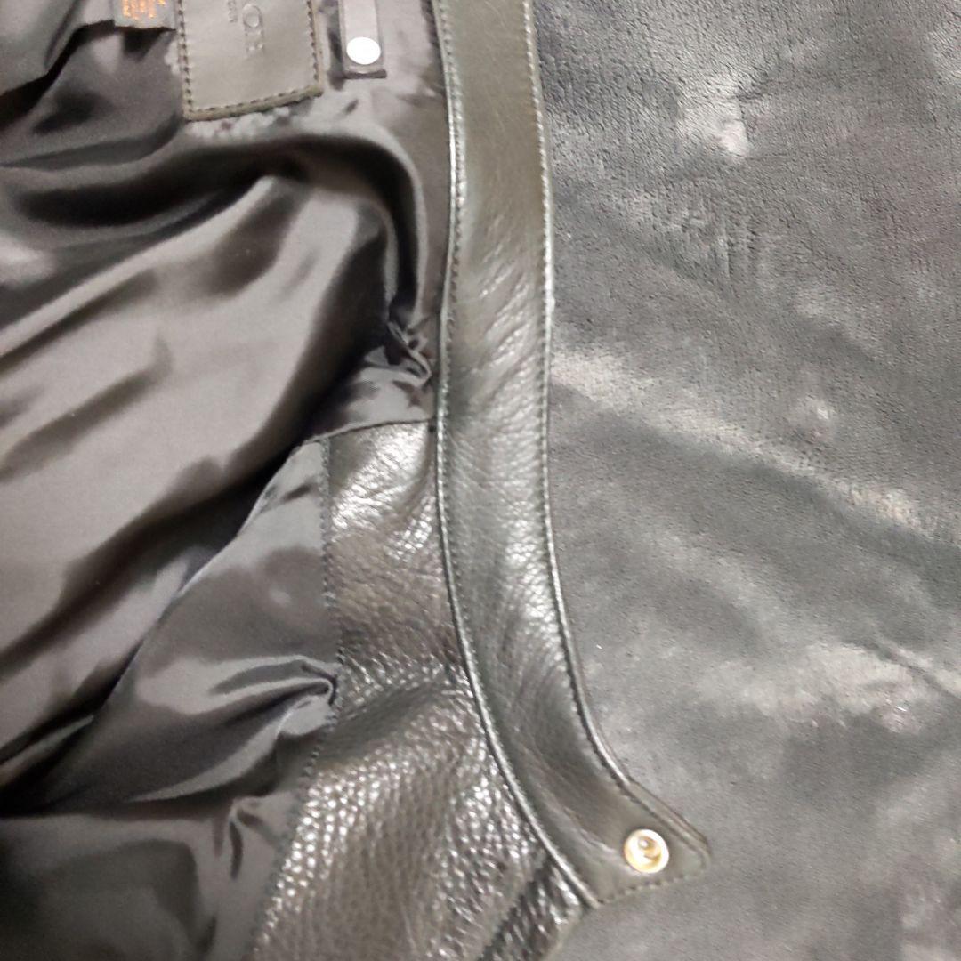 い*ち様 レザーシングルライダースジャケット　COACH