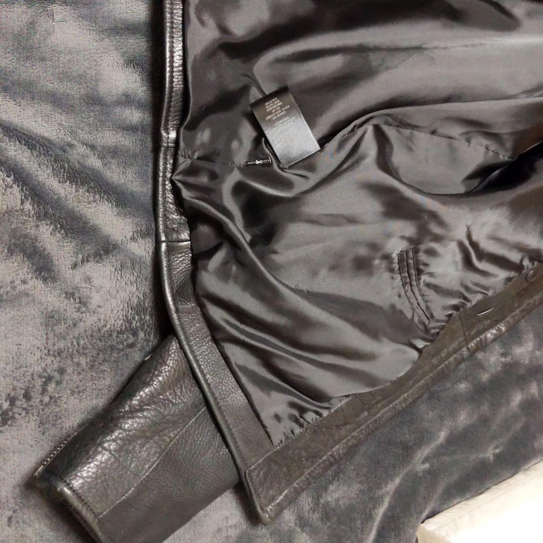 い*ち様 レザーシングルライダースジャケット　COACH