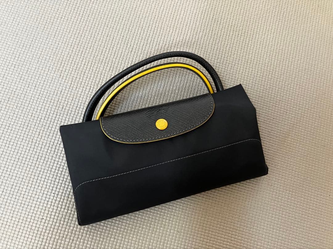 Longchamp・ロンシャン・グレー・ル プリアージュ・L・トラベルバッグ