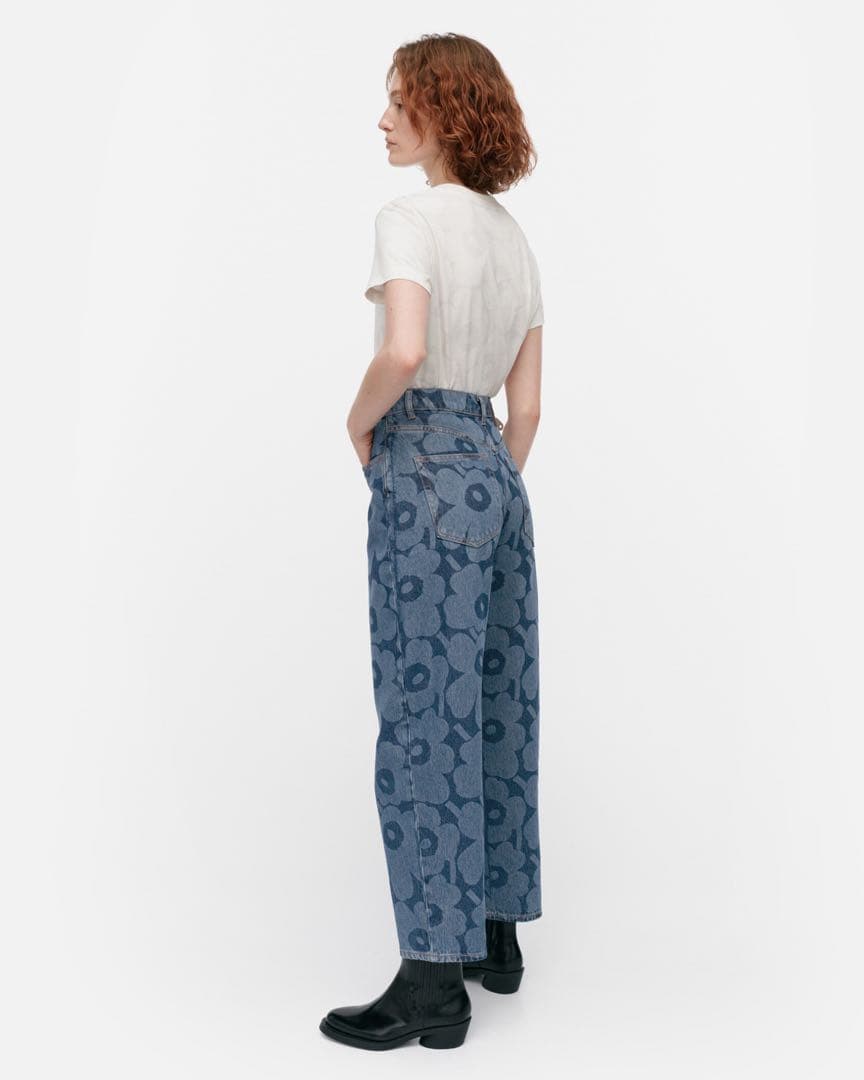 マリメッコ マリデニム ジーンズ　marimekko ジーパン　ウニッコ