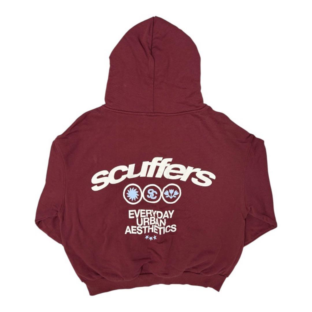 scuffers フードパーカー 短丈