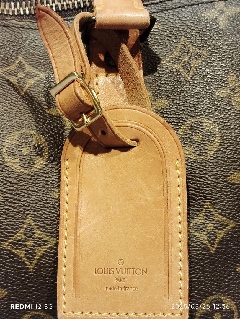 LOUIS VUITTON ルイヴィトン キーポル60 ボストンバッグ ブラウン