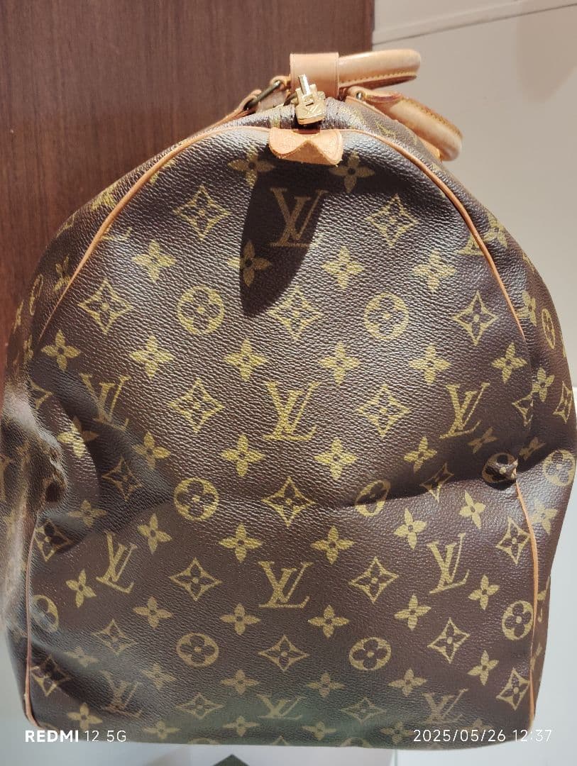 LOUIS VUITTON ルイヴィトン キーポル60 ボストンバッグ ブラウン