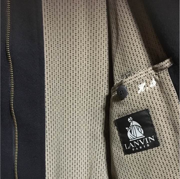 メンズ ジャケット LANVIN ランバン　紺色
