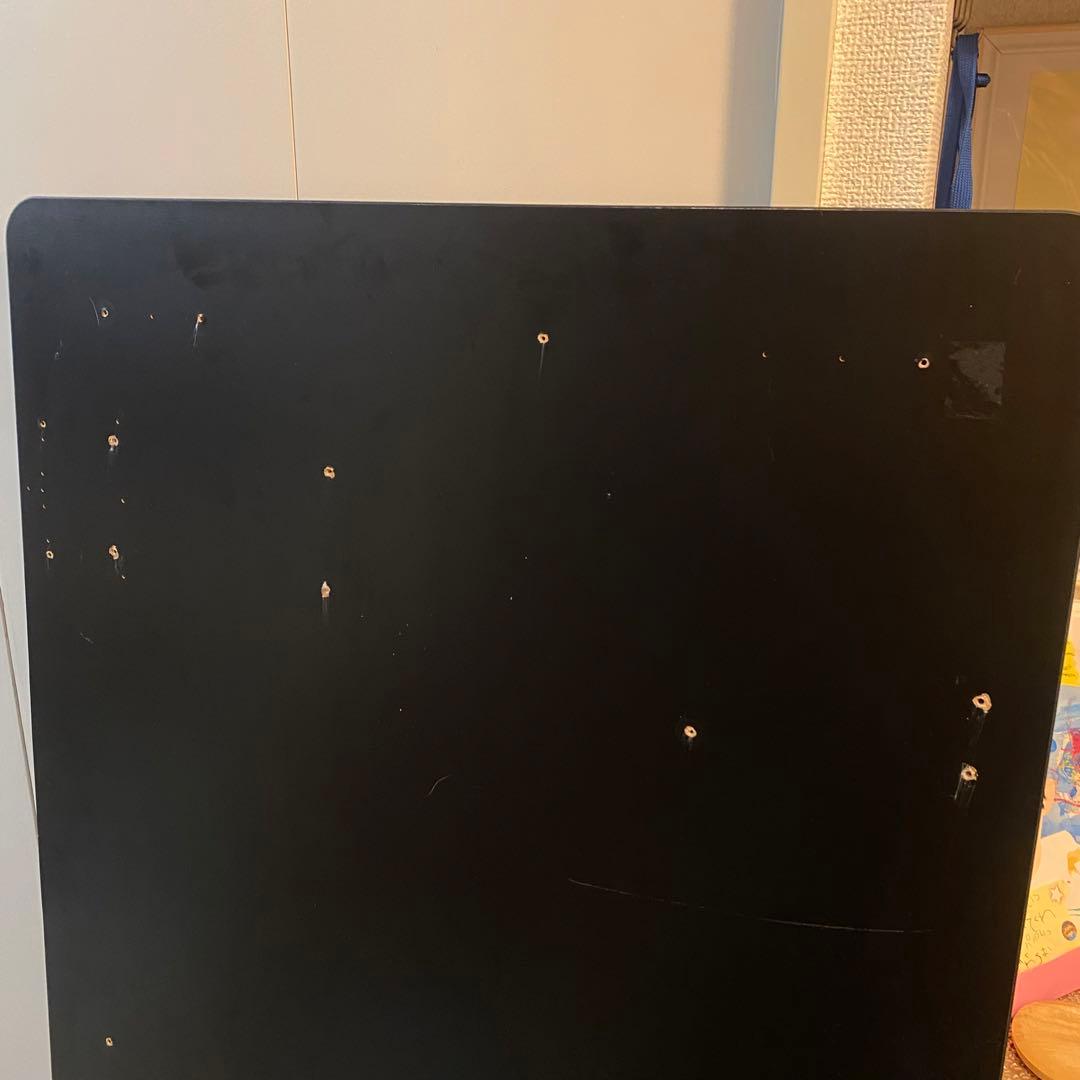 フレキシスポット　140cm×70cm 天板　ブラック デスク