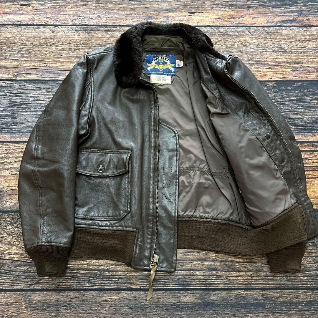 ジャケット・アウター COOPER / G-1 USA leather jacket