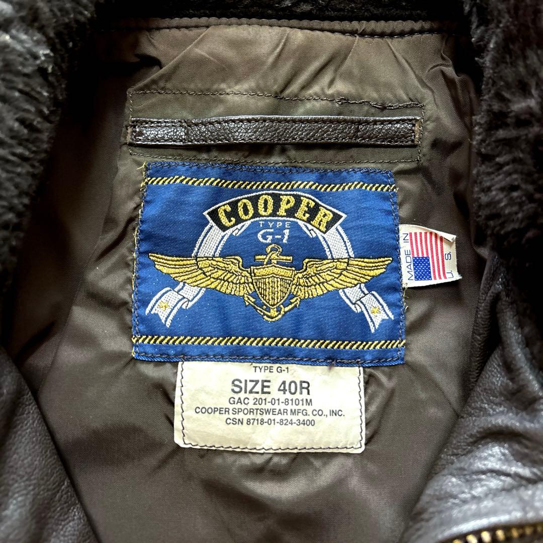 ジャケット・アウター COOPER / G-1 USA leather jacket