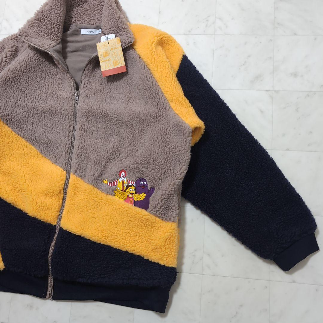 新品 グラニフ 第３弾 マクドナルド フレンズ2 ボアブルゾン