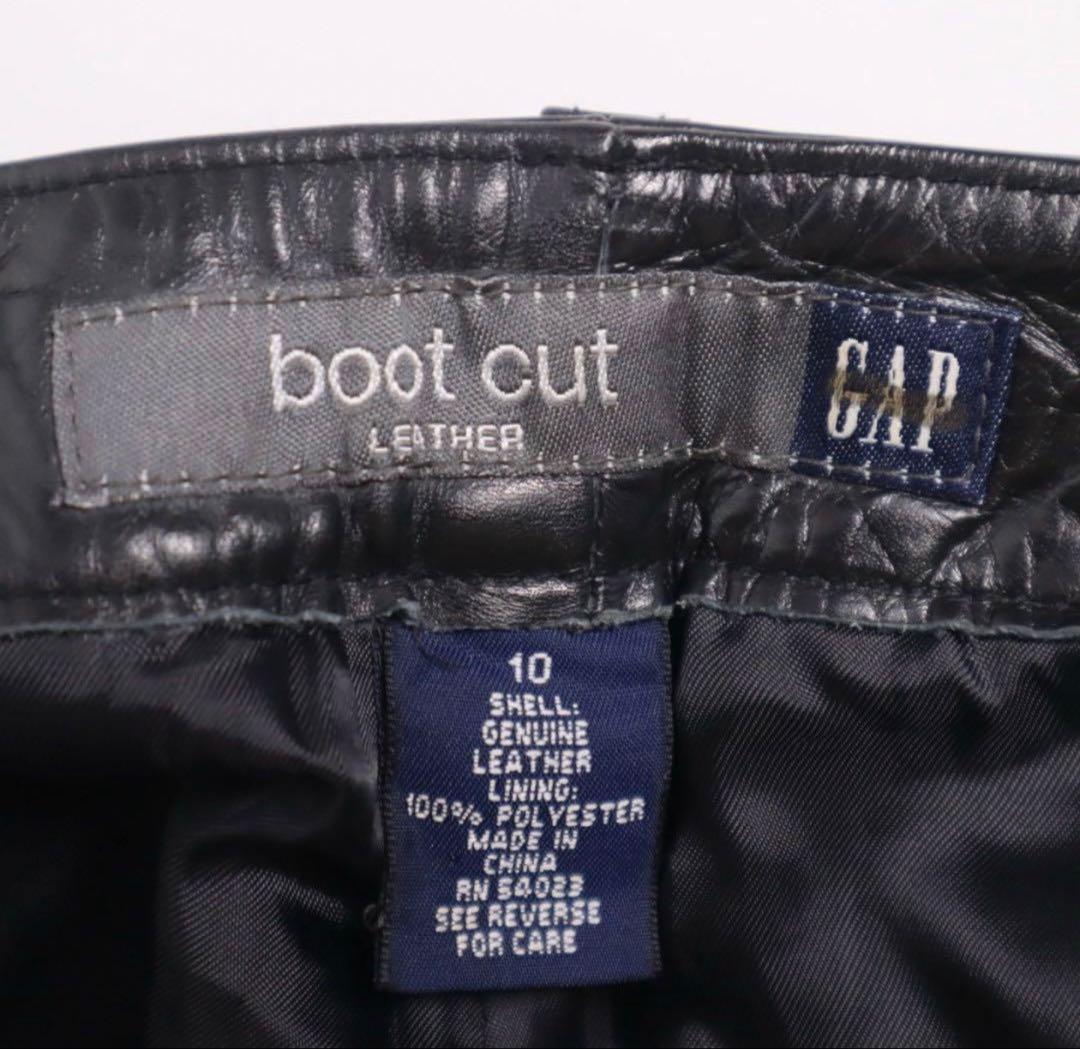 希少　本革　OVY 大藤氏着 OLD GAP レザーパンツ