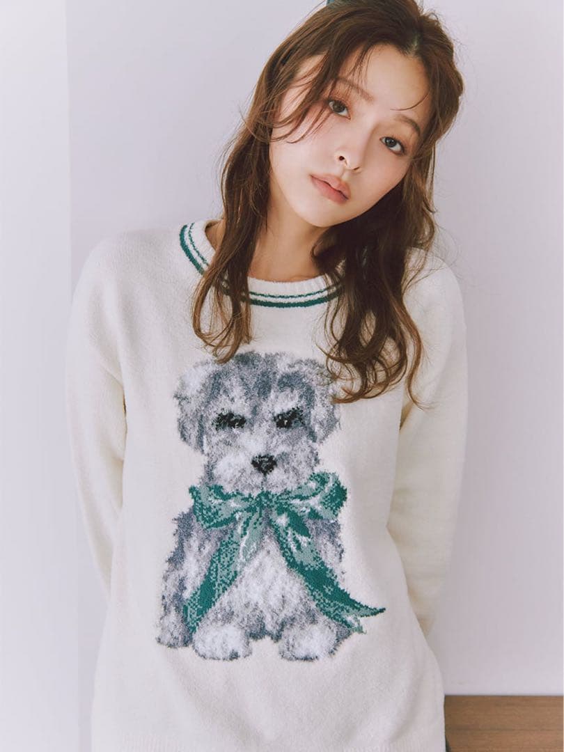 【SNIDEL  × 新木優子】ニットプルオーバー