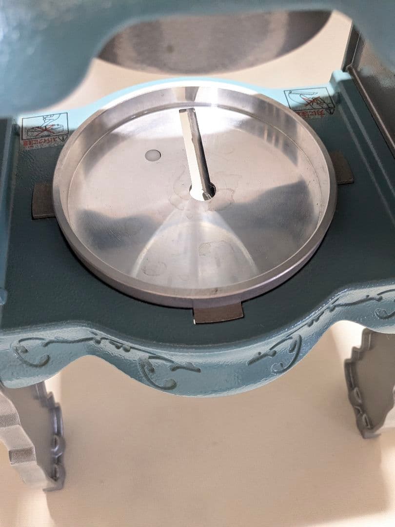 ドウシシャ かき氷屋さんのふわふわ氷かき器　アルミ合金ボディIS-AL-1500