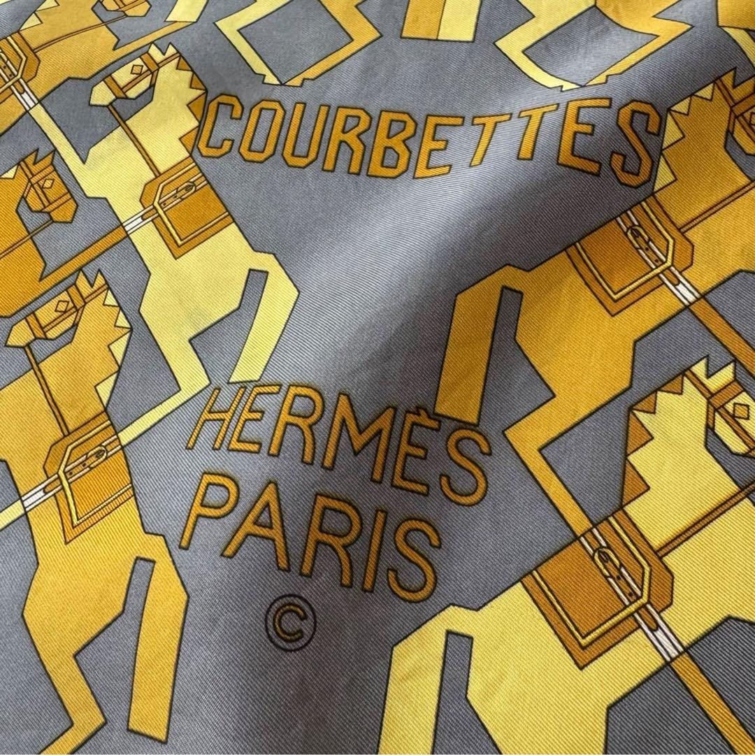 HERMES エルメス ヴィンテージ COURBETTES スカーフ