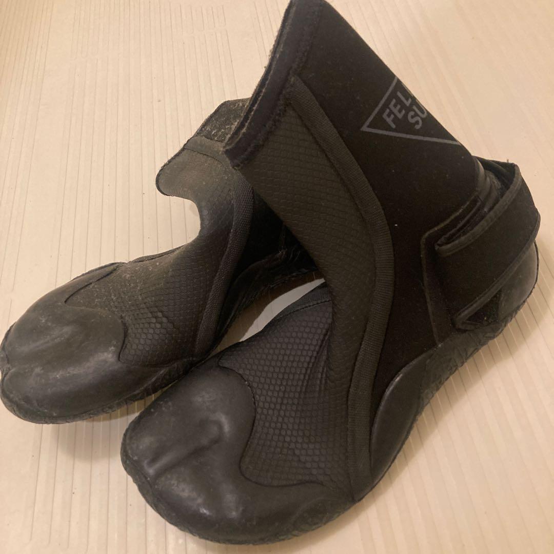 【3点セット】セミドライスーツ、グローブ、ブーツ