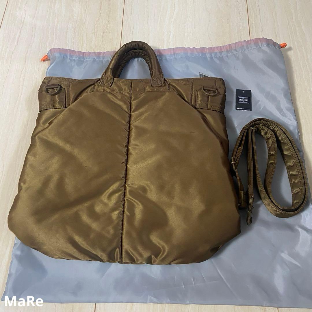 新品■PORTER TANKER COYOTE 90th限定HELMET BAG