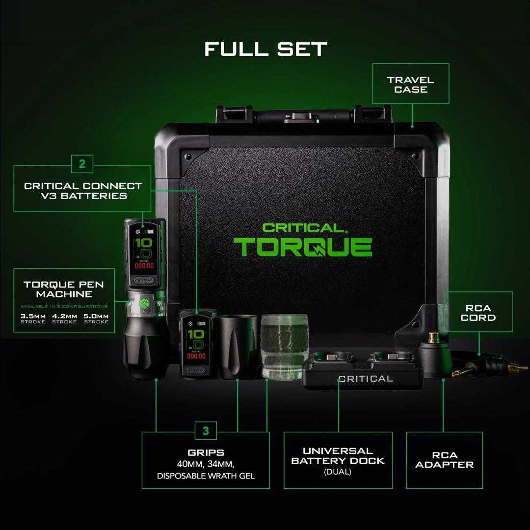 タトゥーマシン CRITICAL TORQUE 4.2mmストローク