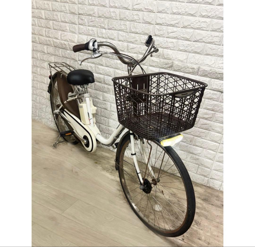 Panasonic電動自転車 ホワイト 26インチ