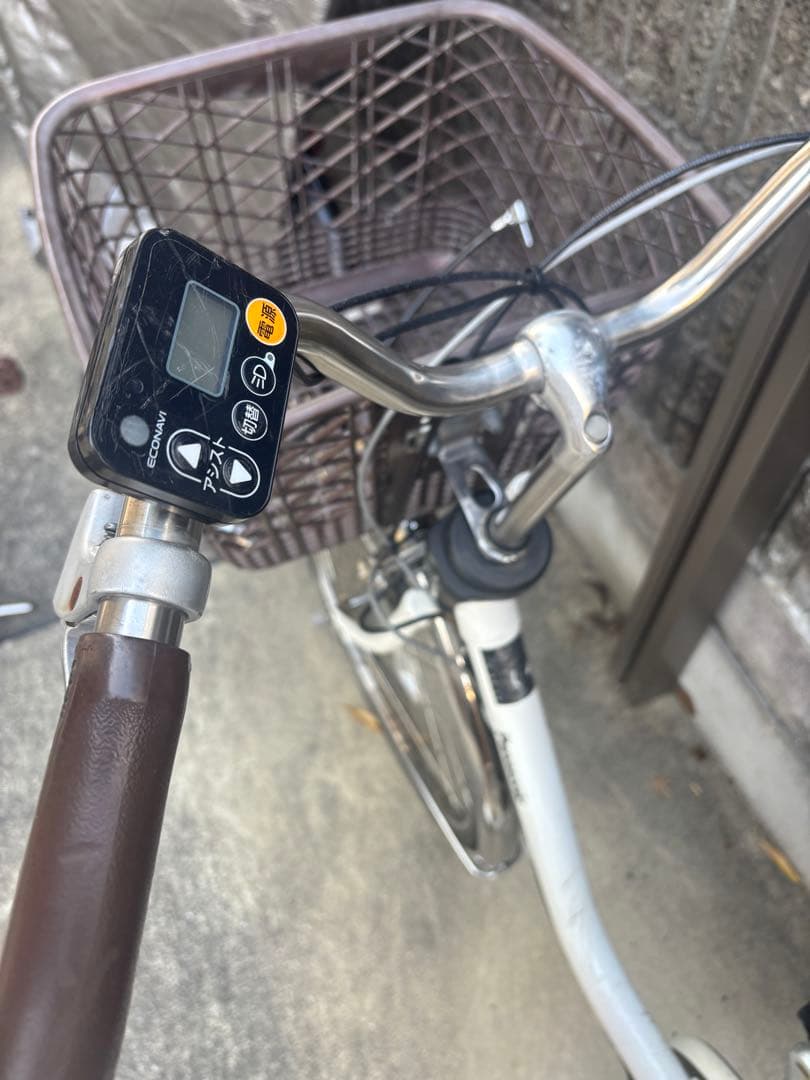 Panasonic電動自転車 ホワイト 26インチ