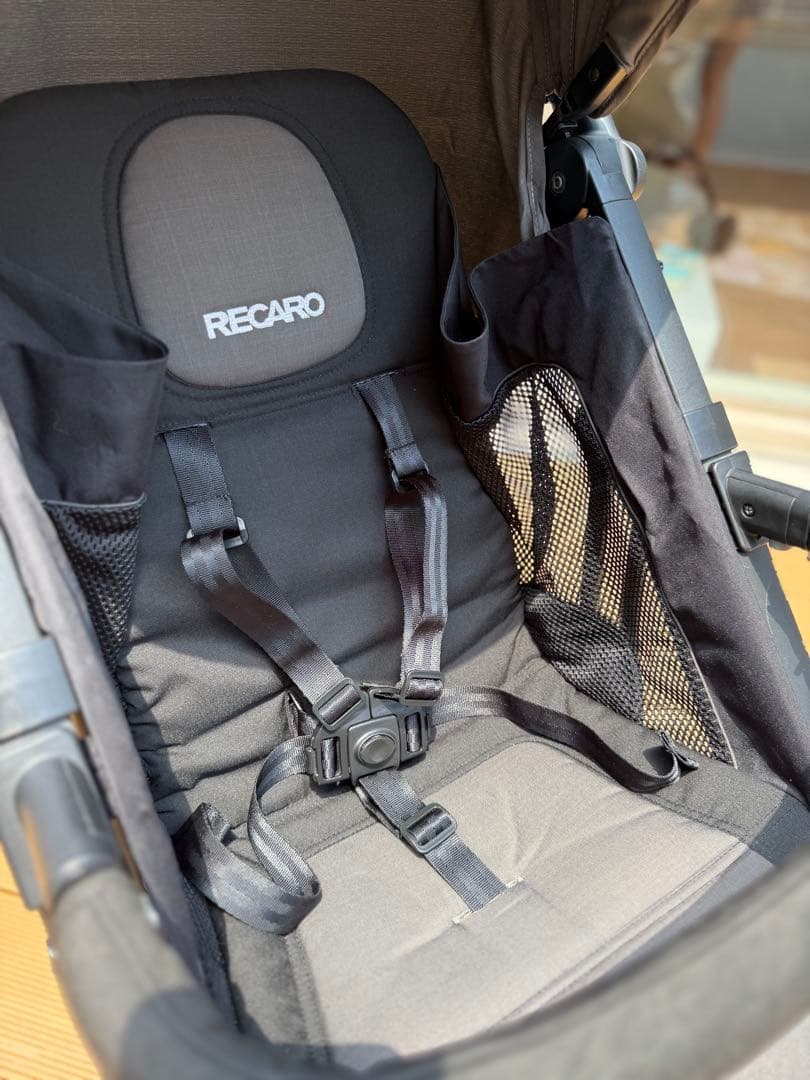 RECARO ベビーカー レインカバー付き イージーライフ