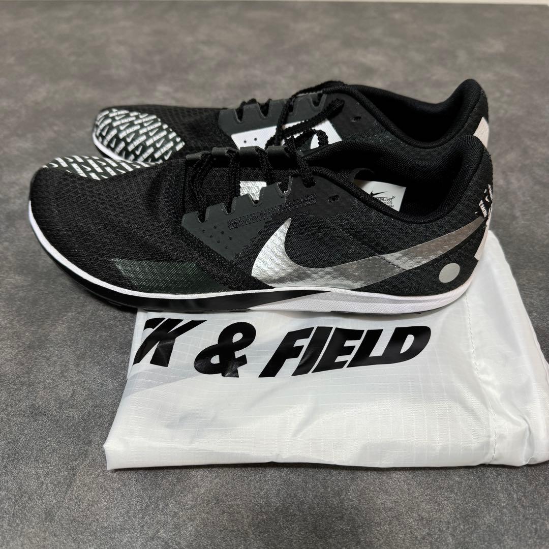 zoom rival waffle 6 ブラック クロスカントリー 黒 ホワイト
