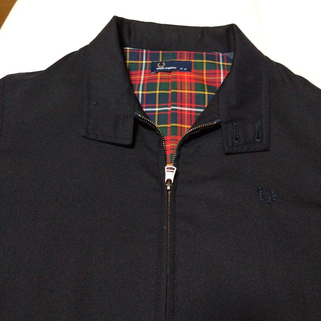 FRED PERRY ハリントンコート（ウール混素材）