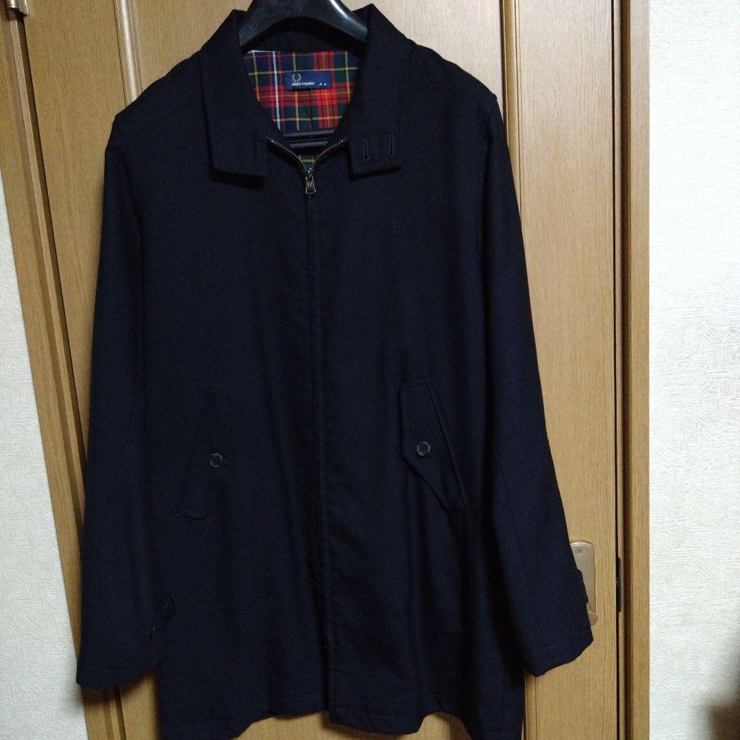 FRED PERRY ハリントンコート（ウール混素材）