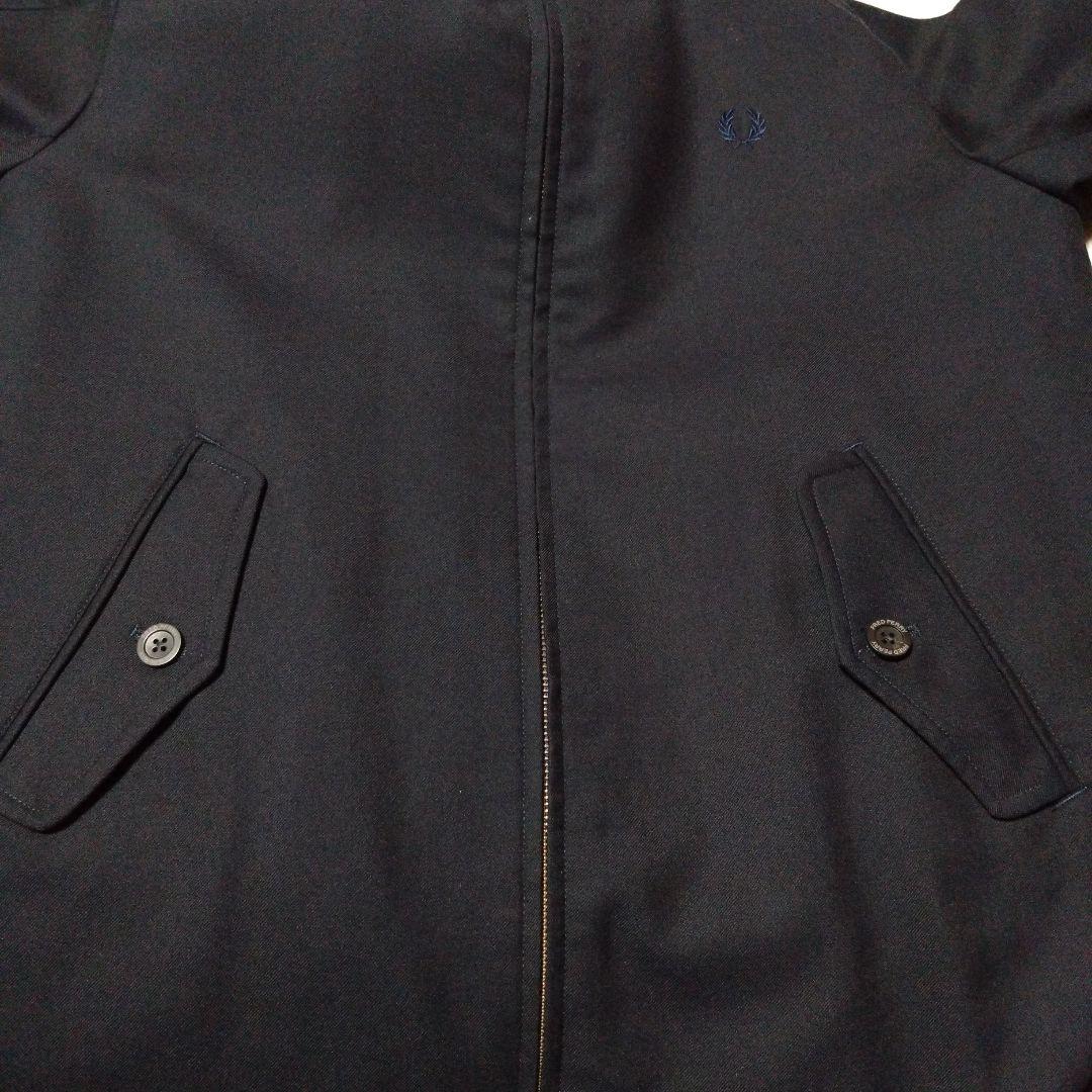 FRED PERRY ハリントンコート（ウール混素材）