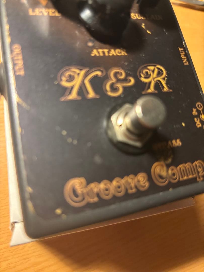 (希少)K&R Groove Comp コンプレッサーペダル