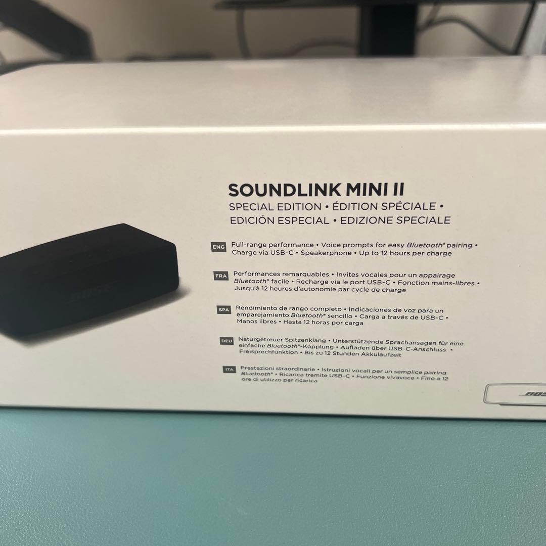 Bose SoundLink Mini Ⅱ ワイヤレス スピーカー