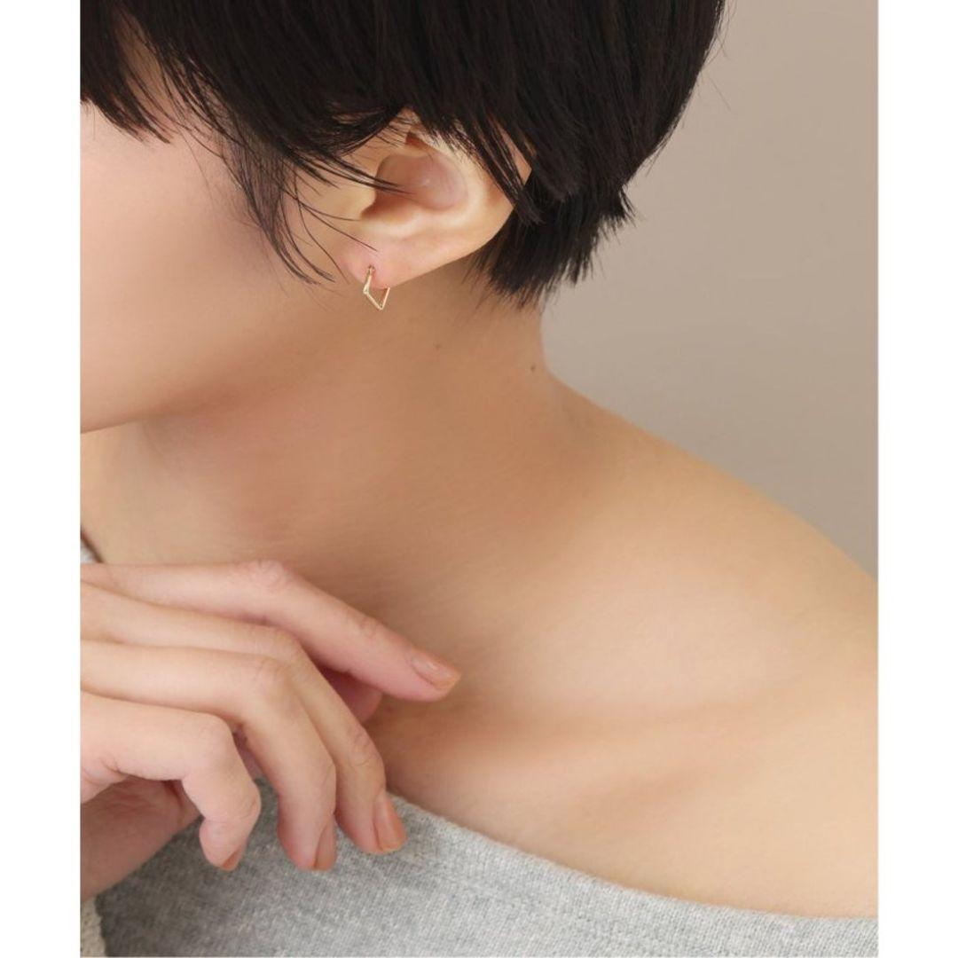 Y*I様 Lilas リラ トライアングルスモールピアス K10　フープピアス