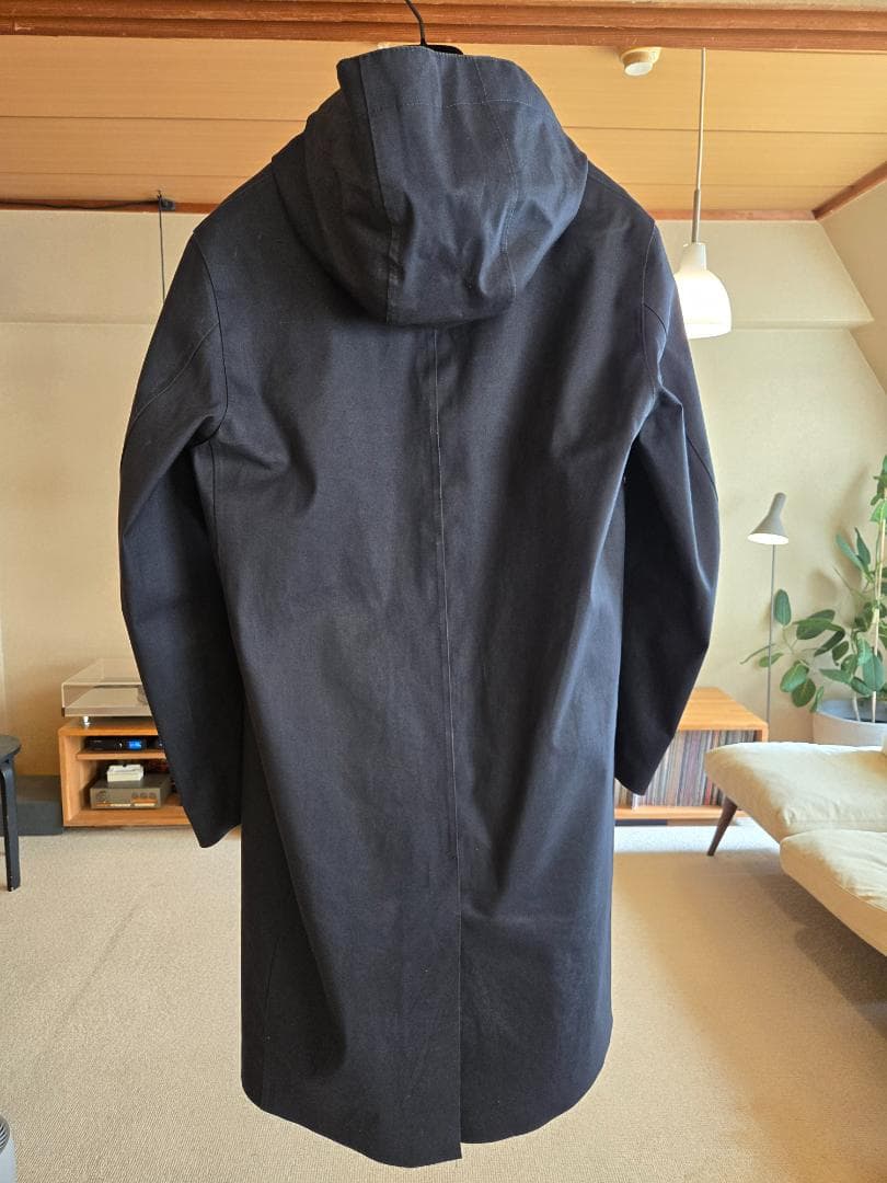 マッキントッシュ CHRYSTON / クリストン ゴム引き 黒 サイズ36