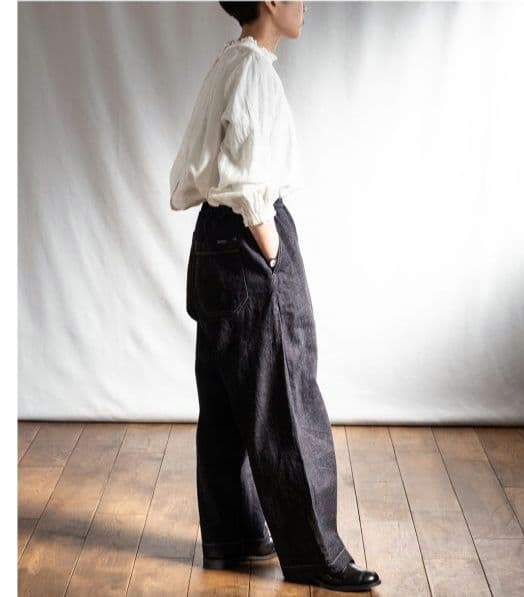 年末セール！ネストローブUpcycleLino DENIM ワイドパンツ