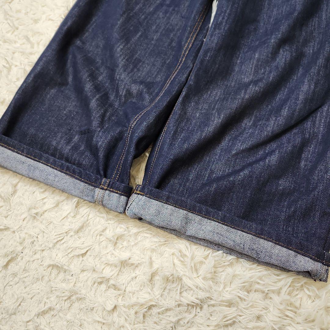 【極美品】 marjour TUCK DENIM タックデニムパンツ　ワイド