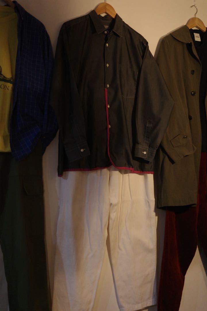 【アーモンド】COMME des GARCONS 田中オム　シャツ