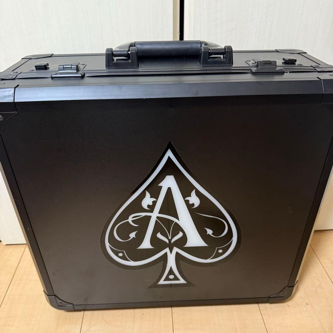 アルマンド アタッシュケース ブラック×ゴールド