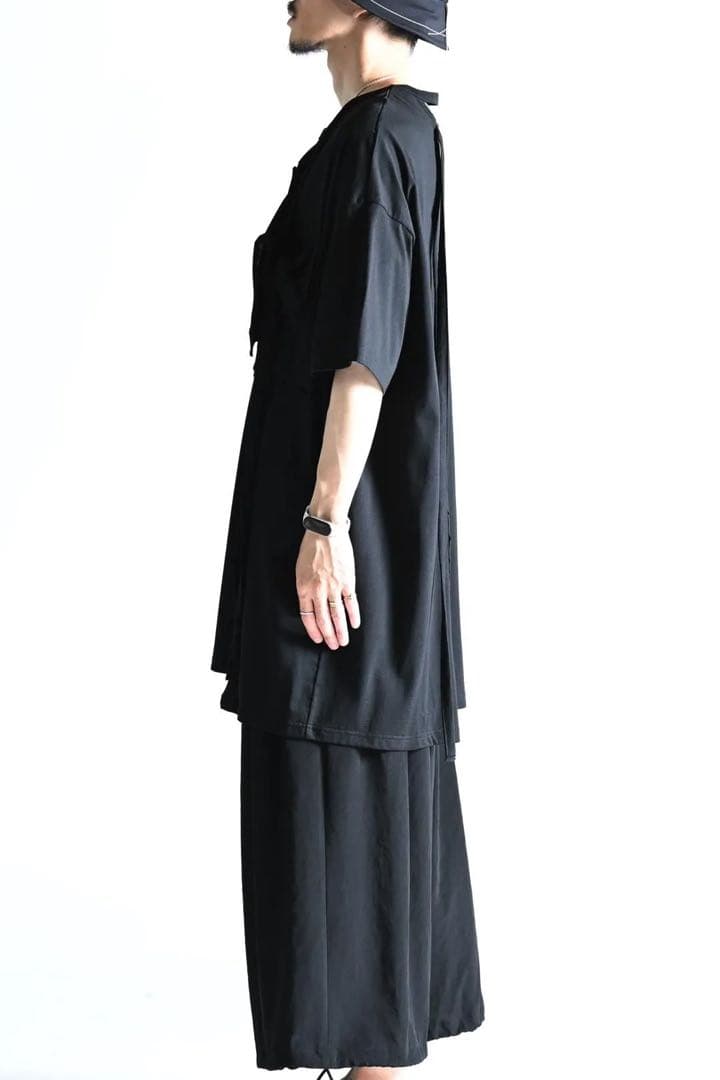 25SS Yohji Yamamoto バインダーふらしビッグT