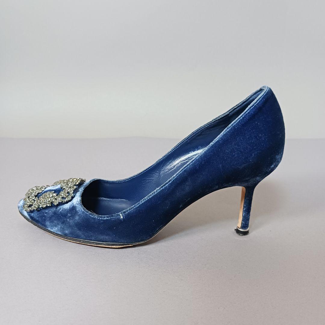 688/Manolo Blahnik マノロブラニク/パンプス/ハンギシ/37