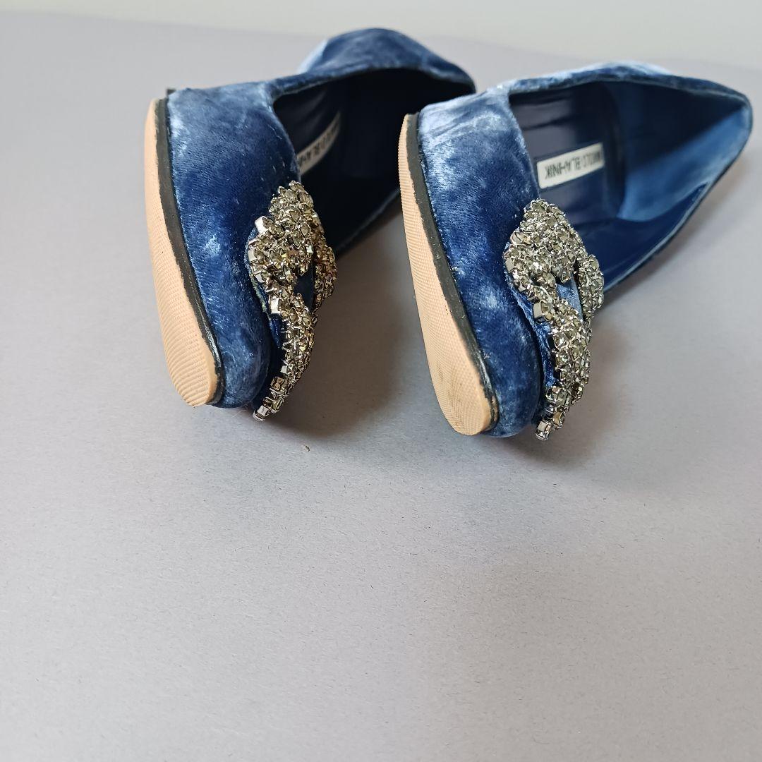 688/Manolo Blahnik マノロブラニク/パンプス/ハンギシ/37