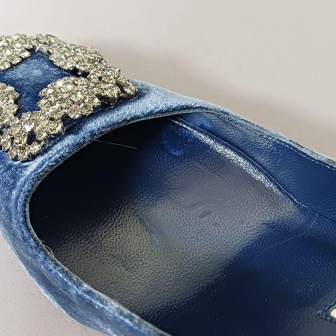 688/Manolo Blahnik マノロブラニク/パンプス/ハンギシ/37