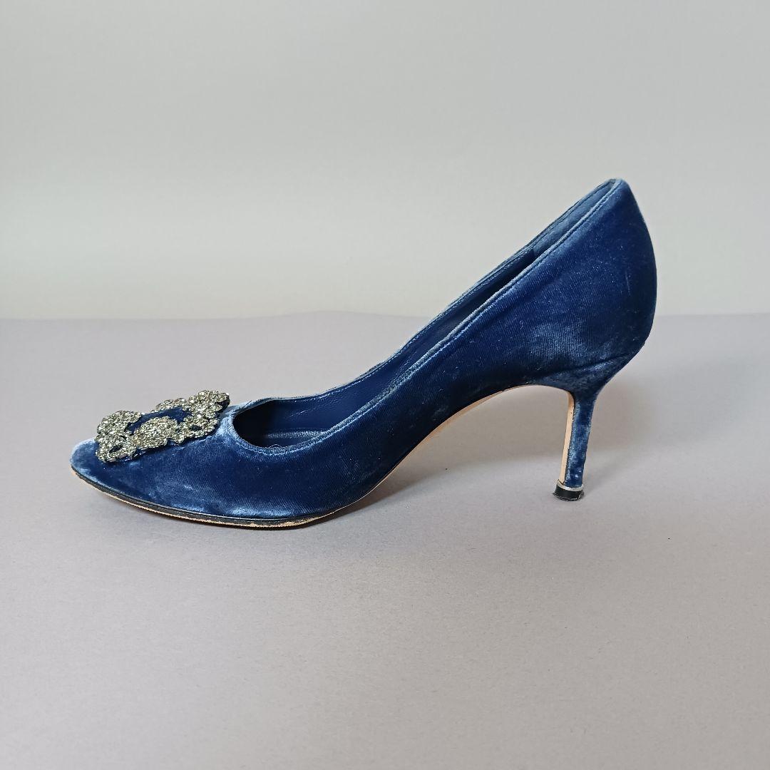 688/Manolo Blahnik マノロブラニク/パンプス/ハンギシ/37
